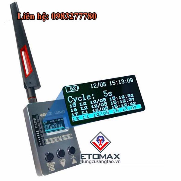 Máy dò sóng phát hiện nghe lén định vị GPS DS996