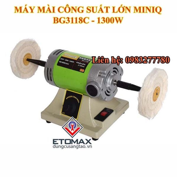 Máy mài công suất lớn MINIQ BG3118C