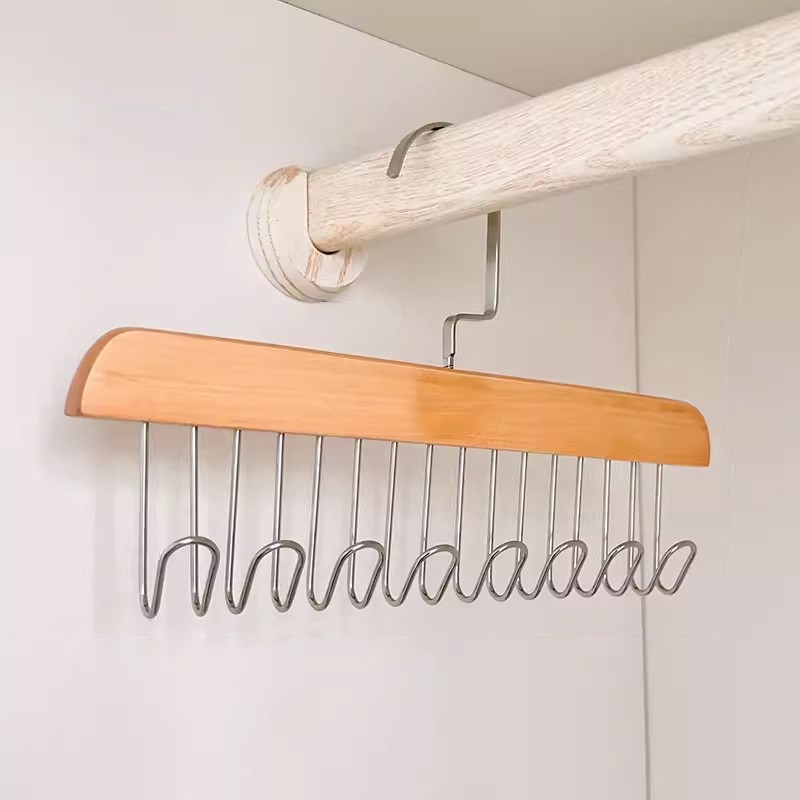 Móc treo đồ lót quần áo đa năng 8 trong 1
