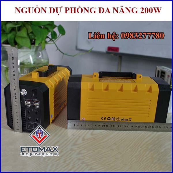 Nguồn dự phòngUPS 220v - 75000mAh