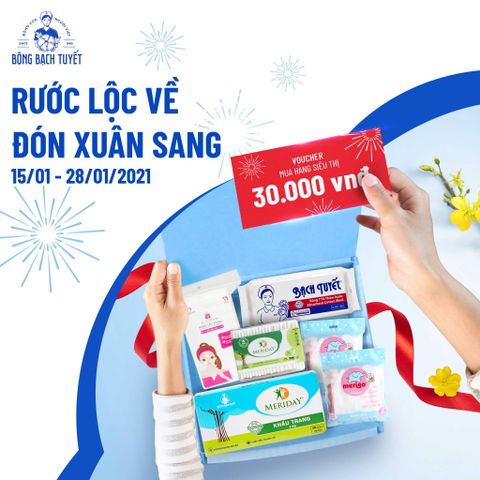 KHUYẾN MÃI RƯỚC LỘC VỀ - ĐÓN XUÂN SANG