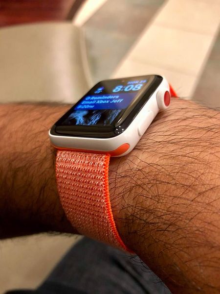 apple watch sport loop sweat smell