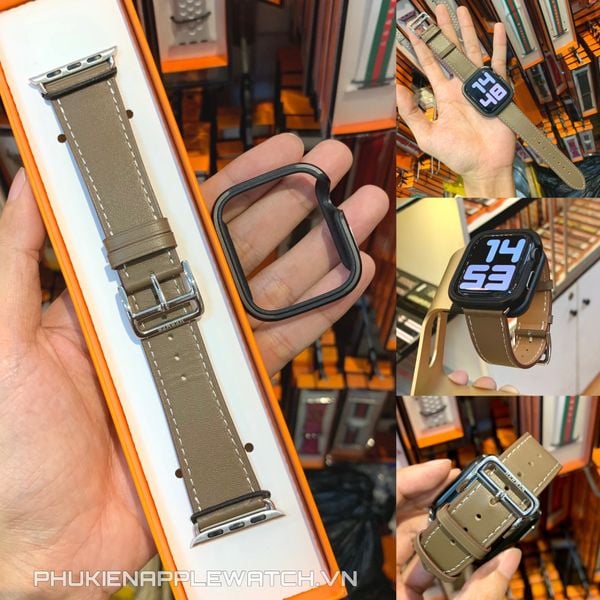 hermes single tour apple watch