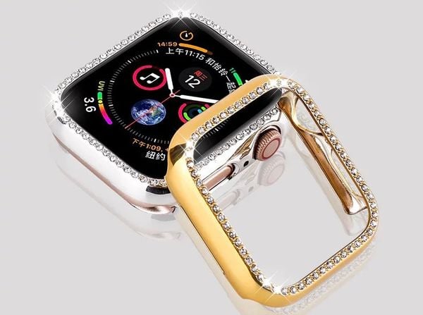 ốp đính đá apple watch