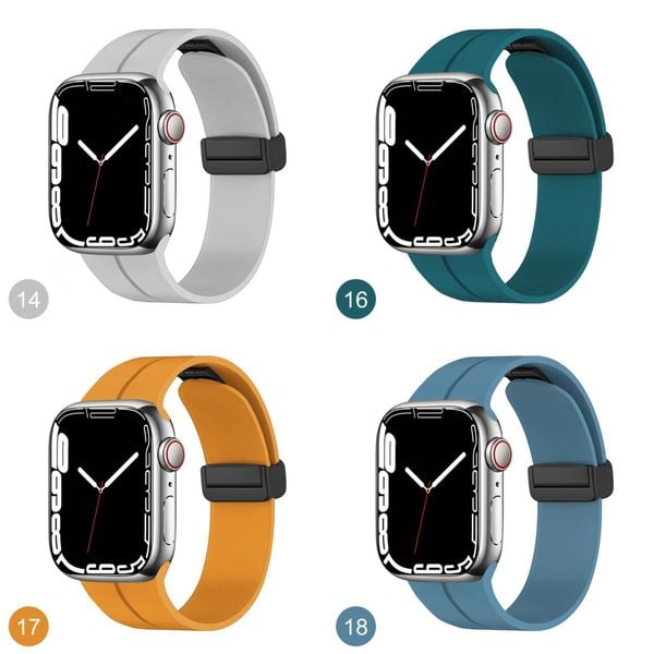 dây cao su khóa nam châm apple watch