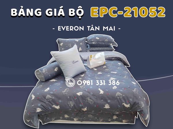 Bộ Chăn Ga Everon EPC-21052, Bảng Giá Bán Năm 2021 Tốt Nhất