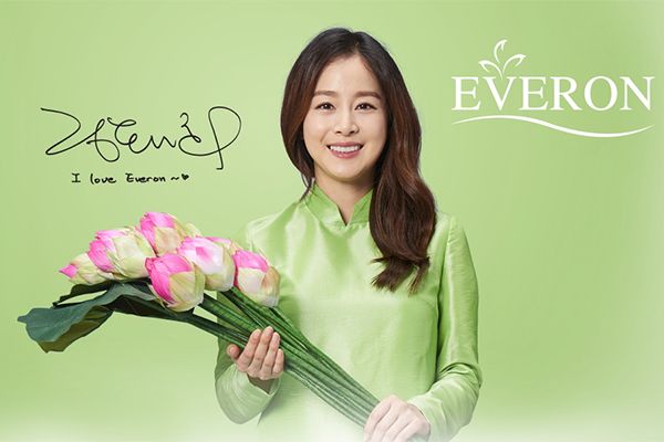 KIM TAE HEE – ĐẠI SỨ THƯƠNG HIỆU EVERON GỬI LỜI CHÀO TỚI FAN VIỆT