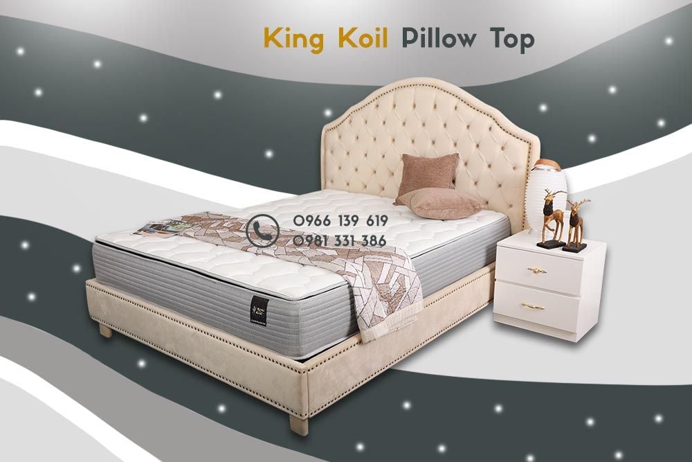 king koil cloud pillow top
