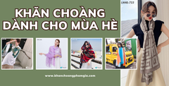 TOP 5 DÒNG KHĂN CHOÀNG ĐƯỢC ƯA CHUỘNG TRONG MÙA HÈ