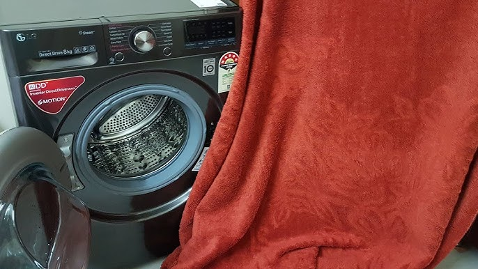 Hướng dẫn giặt chăn bằng máy giặt LG