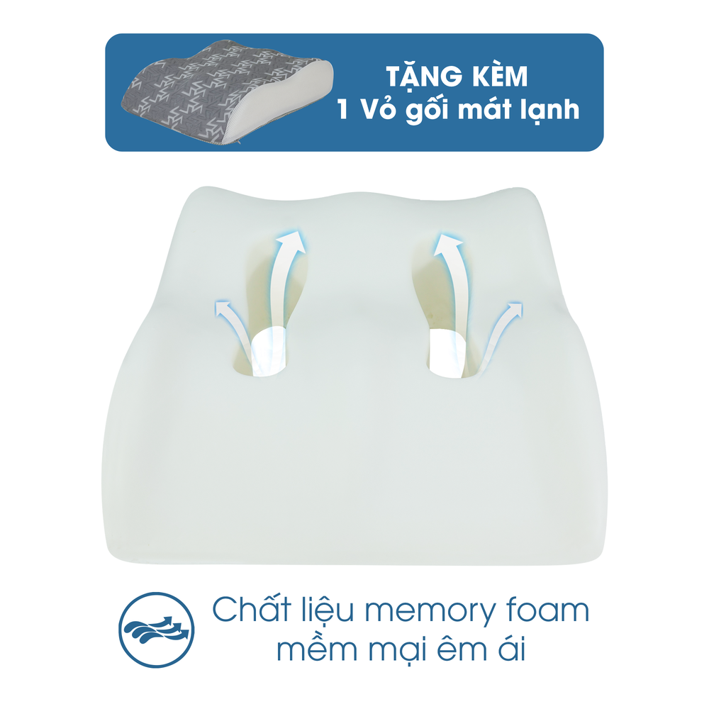 Lý do nên dùng gối kê chân khi ngủ