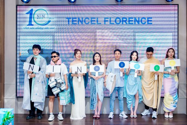 Fashion show thể hiện sự năng động sáng tạo của đội ngũ nhân viên NIN House