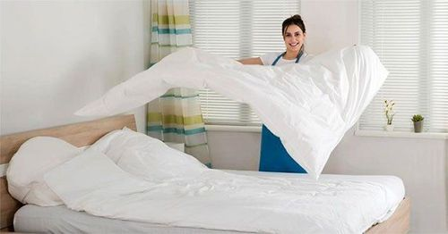 Quy trình trải ga giường chuẩn cho bệnh viện