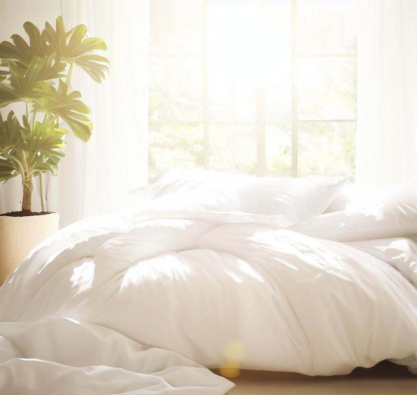Các lỗi thường gặp khi trải ga giường và cách khắc phục: Ga giường không phù hợp với nhiệt độ