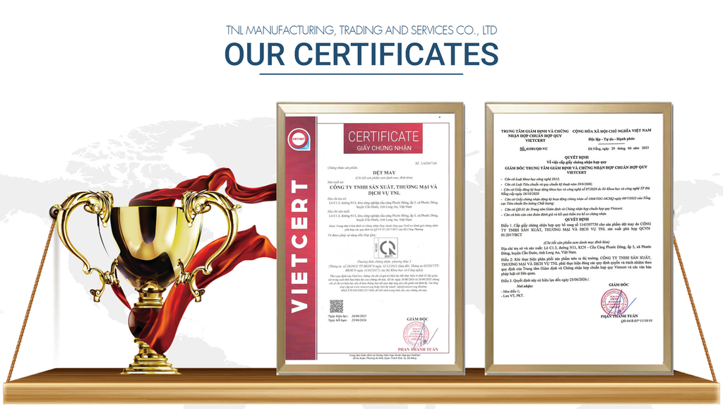 NIN House tự hào đạt Chứng nhận Hợp quy từ VIETCERT