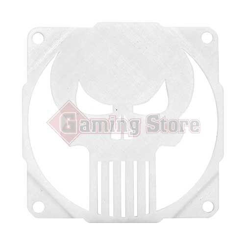 Gaming Store Grill Fan Skull GS11 White