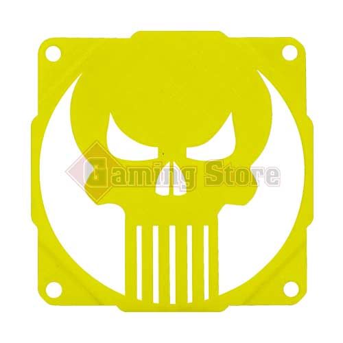 Gaming Store Grill Fan Skull GS11 Yellow