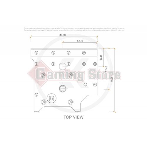 EK-FB GA Z270/Z370 GAMING Monoblock - Nikel