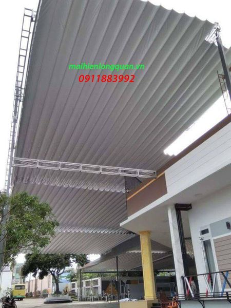 mái xếp di động