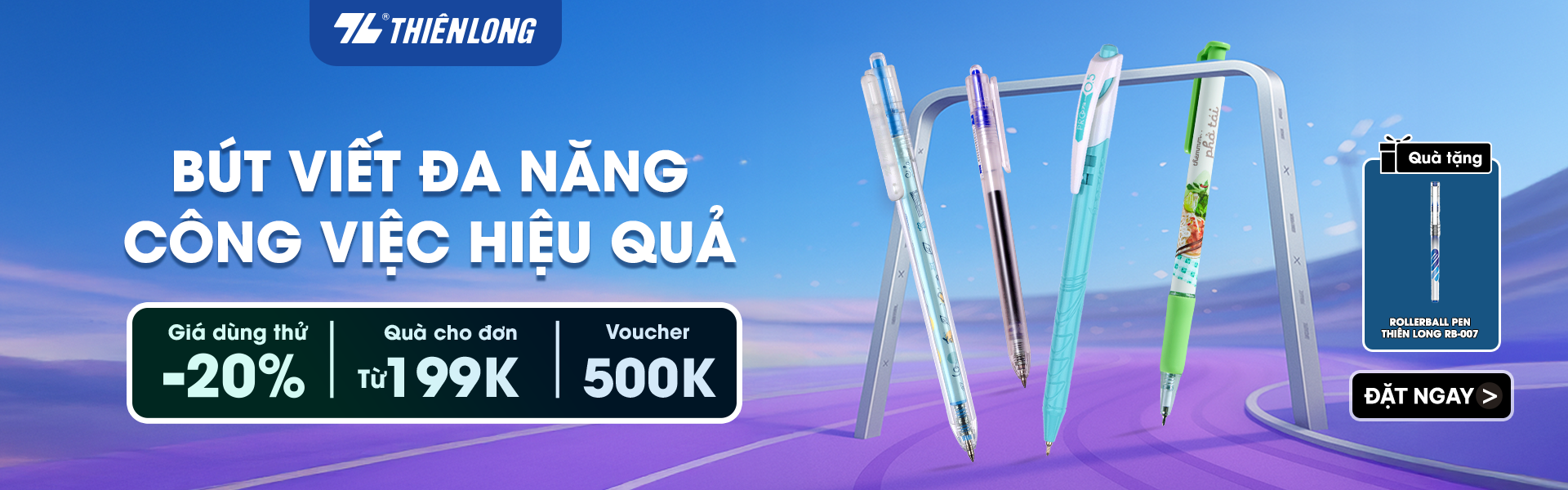 Combo 20 bút bi – Thiên Long Shop