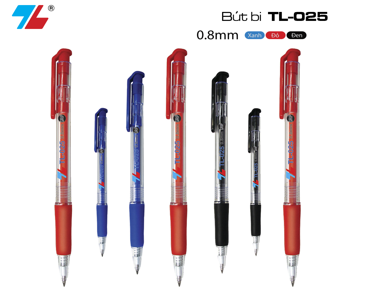 Combo 10 cây Bút Bi Thiên Long TL-025 – Flexoffice.com - Tập đoàn Thiên Long