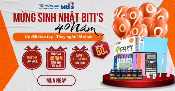 Ưu đãi nội bộ Bitis – Thiên Long Shop