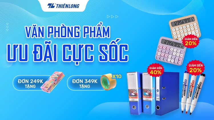 Banner Văn phòng phẩm