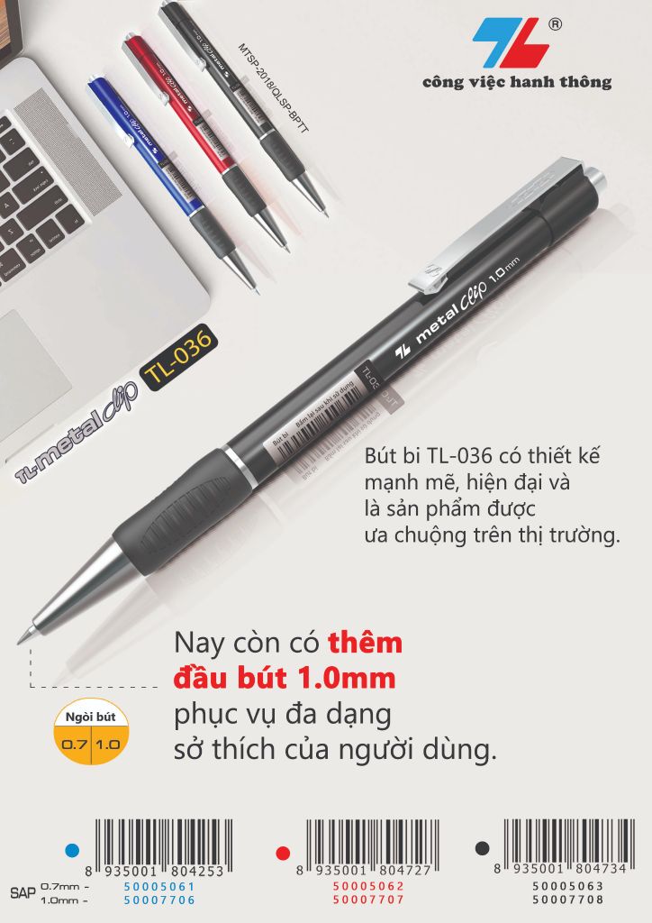 Bút Bi Thiên Long TL-036 1.0mm