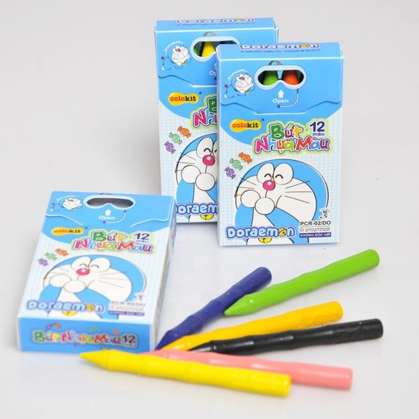 Bút nhựa màu Thiên Long - Colokit Doraemon PCR-02/DO