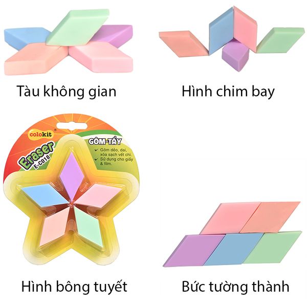 Gôm Thiên Long - Colokit E-C018