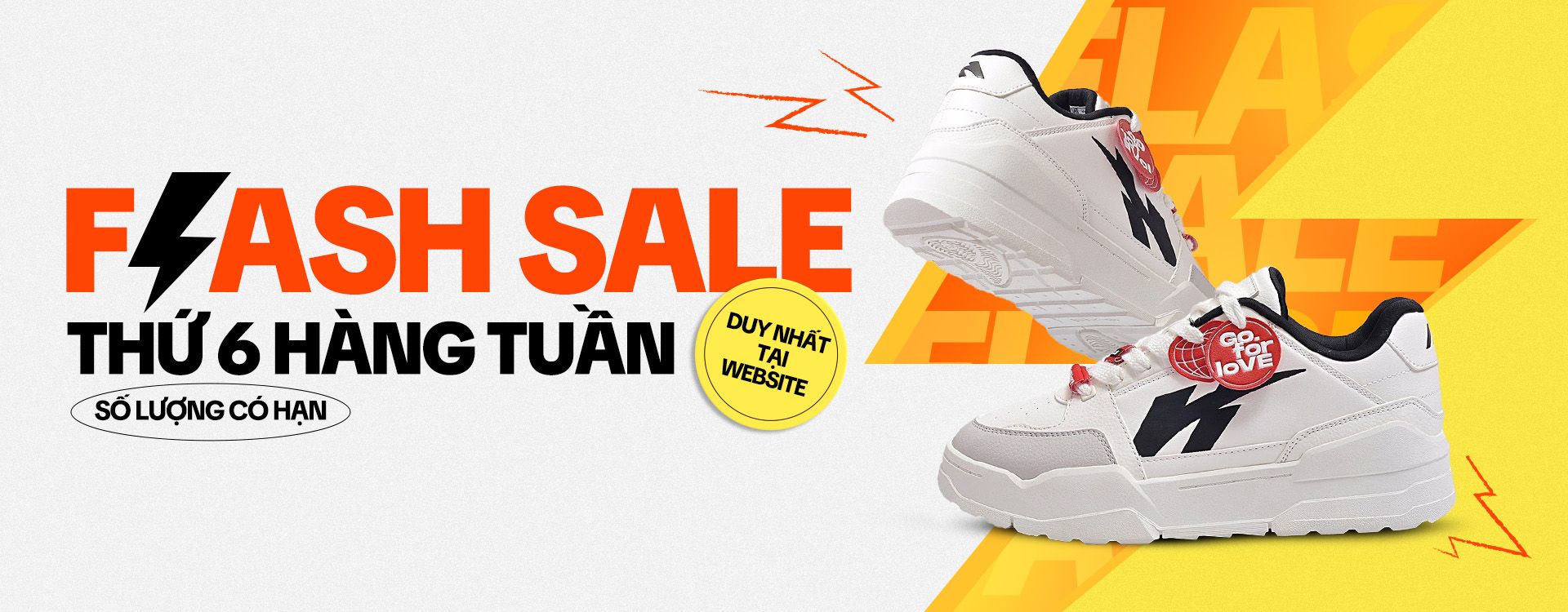 Flashsale mỗi thứ 6 hàng tuần