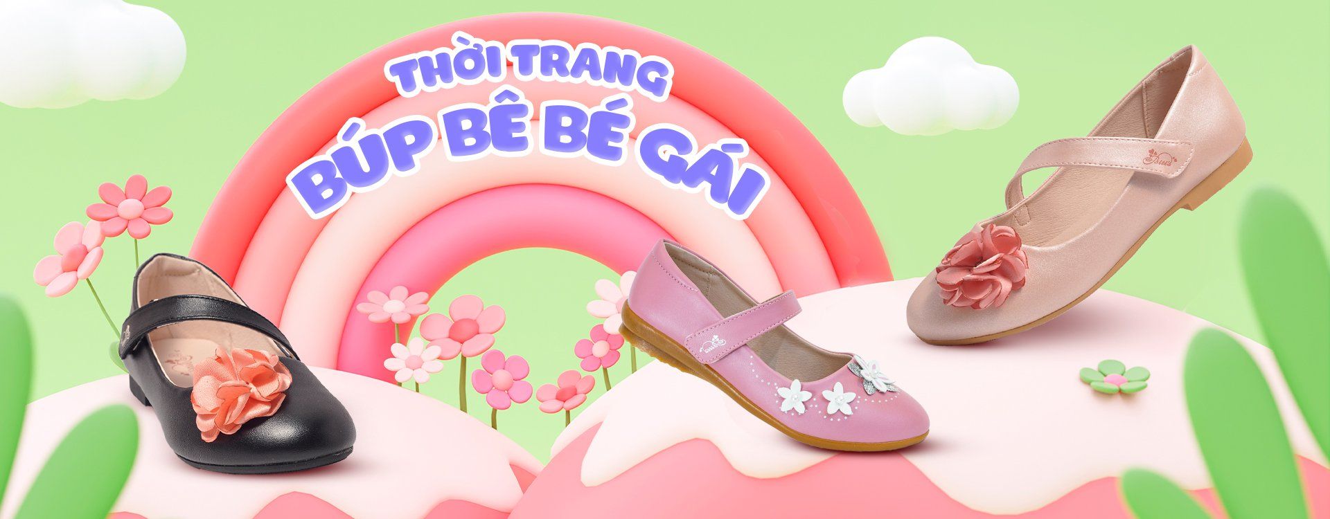 Giày Búp Bê Bé Gái