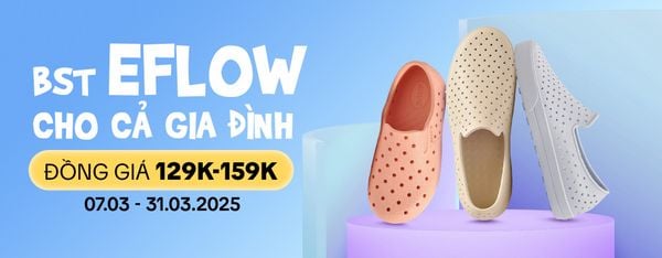 EFlow sale đồng giá 129k-159k cho cả gia đình