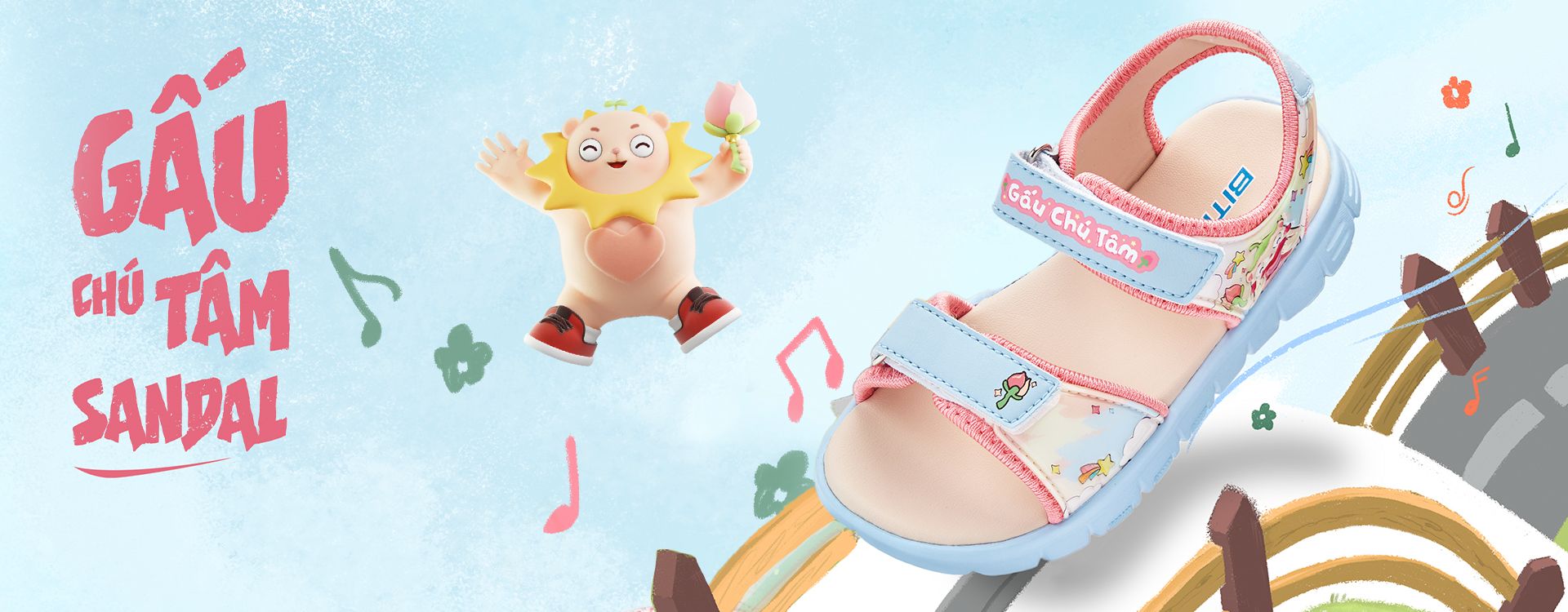 Sandal Bé Gái