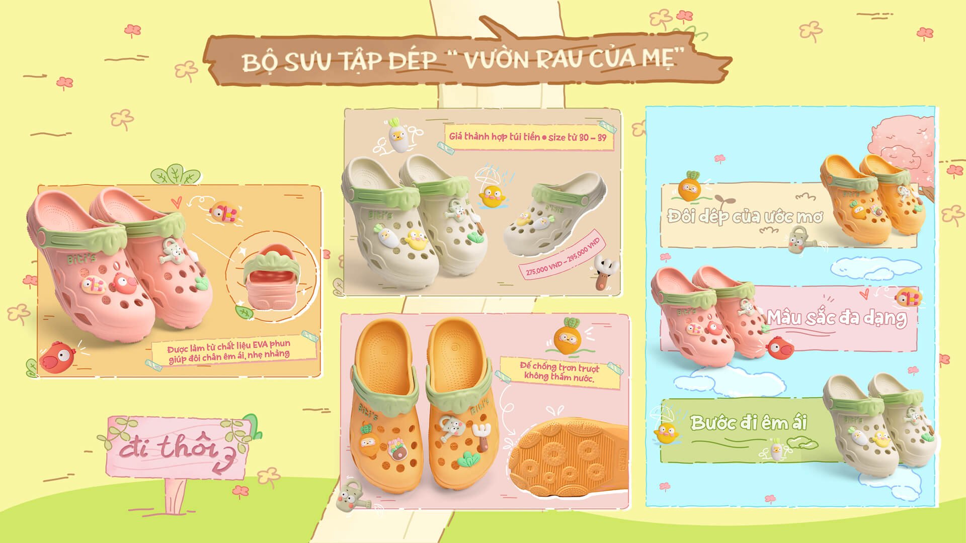 Landing Page Bitis Kid Vườn Rau Của Mẹ