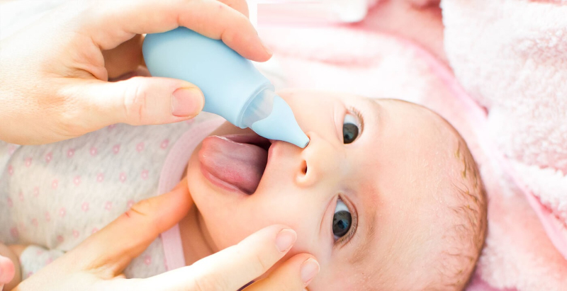 Cách rửa mũi cho trẻ sơ sinh