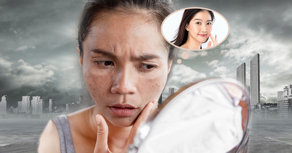 KHÔNG KHÍ Ô NHIỄM – Kẻ thù vô hình huỷ hoại nhan sắc của bạn