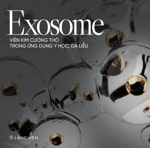 EXOSOME - VIÊN KIM CƯƠNG THÔ TRONG ỨNG DỤNG Y HỌC, DA LIỄU