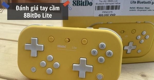Trên tay review đánh giá tay cầm 8BitDo Lite: nhỏ gọn, giá hạt dẻ, lý tưởng chơi game đi cảnh