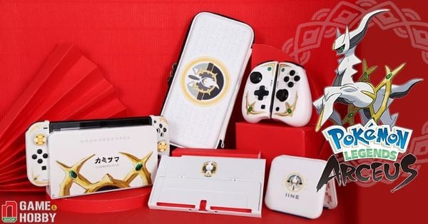 IINE ra mắt bộ sưu tập phụ kiện Nintendo Switch mới chủ đề Pokemon Legends Arceus
