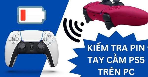 Kiểm tra pin tay cầm PS5 trên PC đơn giản | Mẹo vặt game thủ