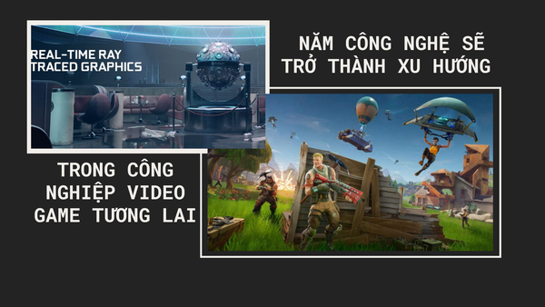 Năm công nghệ sẽ trở thành xu hướng trong công nghiệp video game tương lai