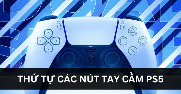 Các nút trên tay cầm PS5 - đơn giản để bắt đầu
