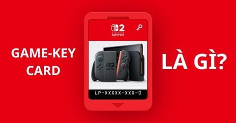 Game-Key Card là gì? Hướng dẫn phân biệt các loại băng game Nintendo Switch 2