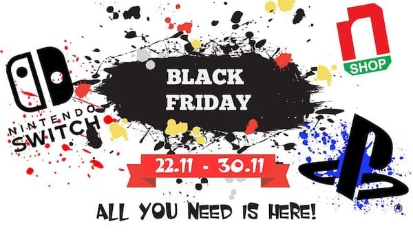Tổng hợp deal giảm giá khuyến mãi Black Friday 2018 tại nShop về Game