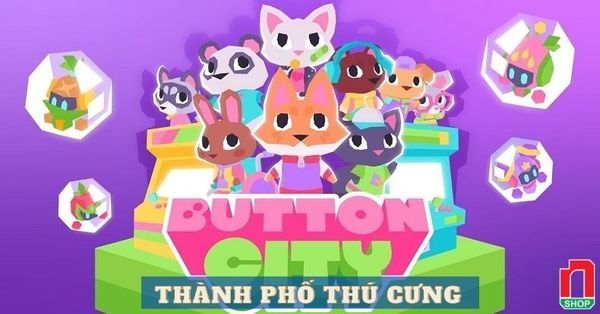 Button City - Thành phố thú cưng đáng yêu phát hành tháng 8 trên Nintendo Switch