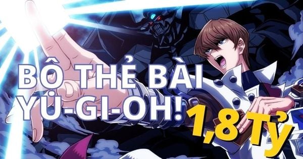 Bộ sưu tập thẻ bài Yu-gi-oh được đấu giá tới hàng tỷ đồng