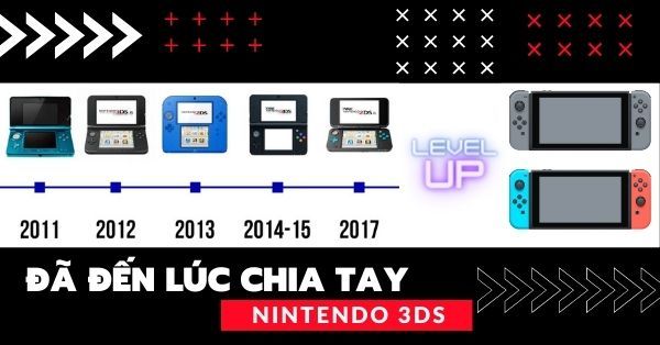 Nintendo chính thức khai tử 3DS để tập trung cho Nintendo Switch