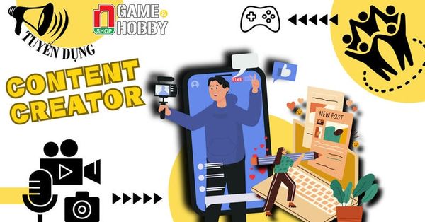 nShop tuyển dụng nhân viên phát triển Content Creator [Youtuber - Tiktoker - Video Editor]