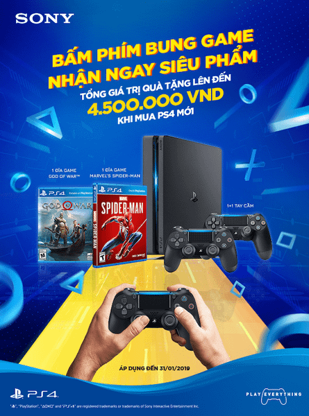PS4 khuyến mãi hot nhất năm - Giảm giá mạnh nhất 2019!